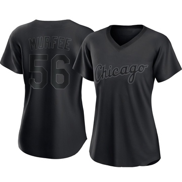 Authentic Penn Murfee Women's Chicago White Sox Black Pitch Fashion Jersey