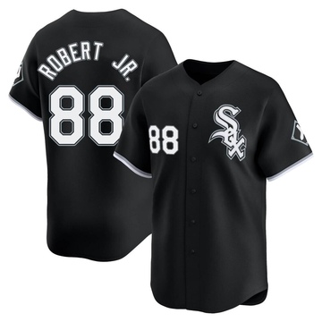 Limited Luis Robert Jr. Men's Chicago White Sox Black Alternate Jersey