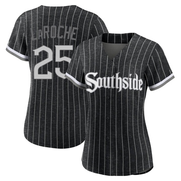 Replica Adam LaRoche Women's Chicago White Sox Black 2021 City Connect Jersey