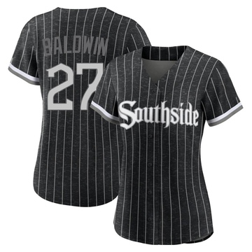 Replica Brooks Baldwin Women's Chicago White Sox Black 2021 City Connect Jersey