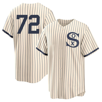 Replica Carlton Fisk Men's Chicago White Sox Cream 2021 Field of Dreams Jersey