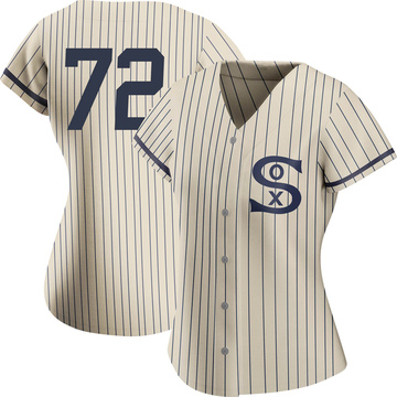 Replica Carlton Fisk Women's Chicago White Sox Cream 2021 Field of Dreams Jersey