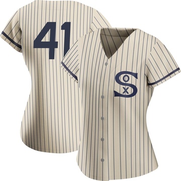 Replica Chad Kuhl Women's Chicago White Sox Cream 2021 Field of Dreams Jersey