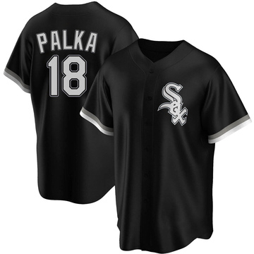 Replica Daniel Palka Youth Chicago White Sox Black Alternate Jersey