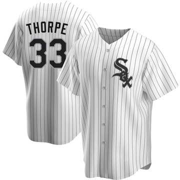 Replica Drew Thorpe Men's Chicago White Sox White Home Jersey