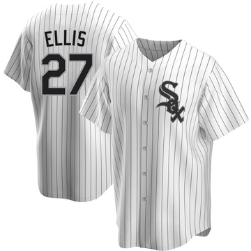 Replica Duke Ellis Men's Chicago White Sox White Home Jersey