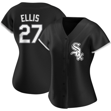 Replica Duke Ellis Women's Chicago White Sox Black Alternate Jersey