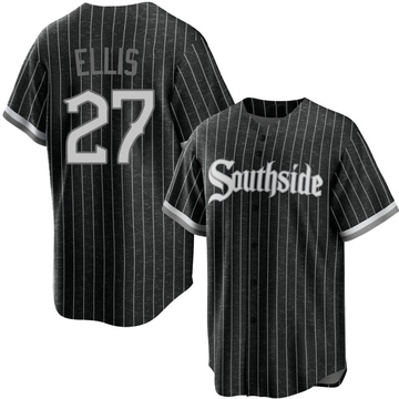 Replica Duke Ellis Youth Chicago White Sox Black 2021 City Connect Jersey