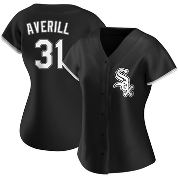 Replica Earl Averill Women's Chicago White Sox Black Alternate Jersey