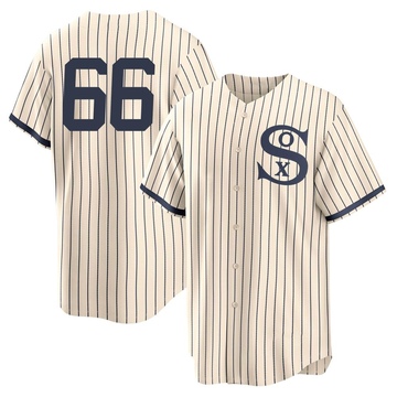 Replica Edgar Navarro Men's Chicago White Sox Cream 2021 Field of Dreams Jersey