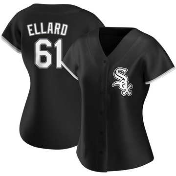 Replica Fraser Ellard Women's Chicago White Sox Black Alternate Jersey