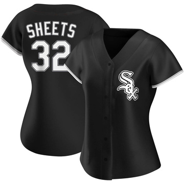 Replica Gavin Sheets Women's Chicago White Sox Black Alternate Jersey