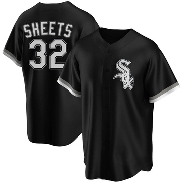 Replica Gavin Sheets Youth Chicago White Sox Black Alternate Jersey