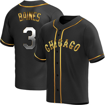 Wholesale Men's Chicago 1 LANCE JOHNSON 3 HAROLD BAINES 8 BO JACKSON 9  MINNIE MINOSO 10 RON SANTO Throwback Baseball jersey Stitched S-5XL From  m.