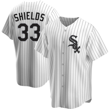 Replica James Shields Men's Chicago White Sox White Home Jersey