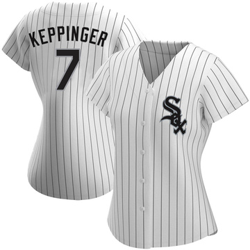 Replica Jeff Keppinger Women's Chicago White Sox White Home Jersey