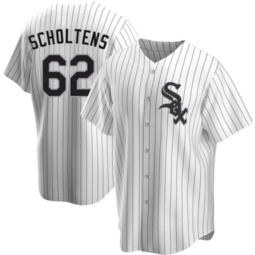 Replica Jesse Scholtens Men's Chicago White Sox White Home Jersey