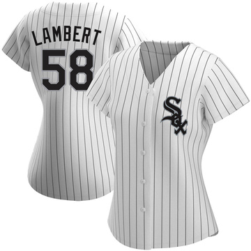 Replica Jimmy Lambert Women's Chicago White Sox White Home Jersey