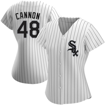 Replica Jonathan Cannon Women's Chicago White Sox White Home Jersey