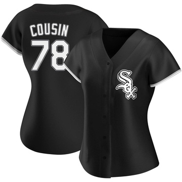 Replica Josimar Cousin Women's Chicago White Sox Black Alternate Jersey