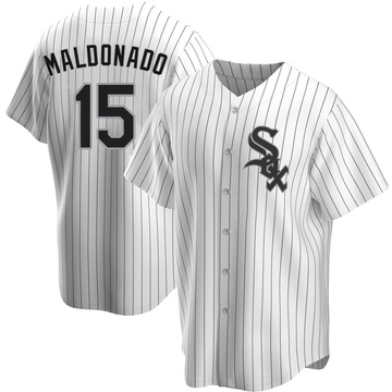 Replica Martin Maldonado Youth Chicago White Sox White Home Jersey