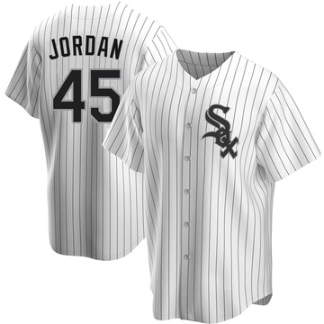 Women's Michael Jordan Chicago White Sox Replica Pink White/ Strip