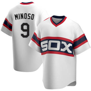 Replica Minnie Minoso Men's Chicago White Sox White Cooperstown Collection Jersey