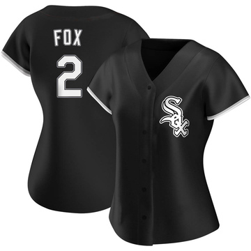 Men's Nellie Fox Chicago White Sox Authentic Black 2021 City Connect Jersey