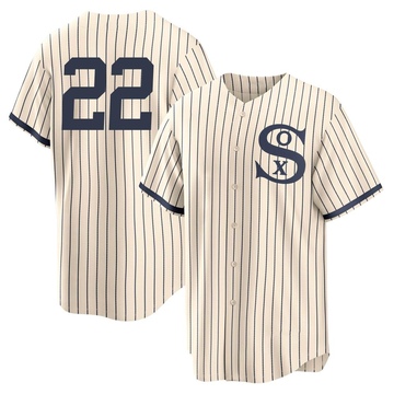 Replica Oscar Colas Men's Chicago White Sox Cream 2021 Field of Dreams Jersey