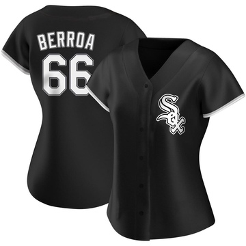 Replica Prelander Berroa Women's Chicago White Sox Black Alternate Jersey