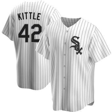 Authentic Ron Kittle Jersey Chicago White Sox #42 Size 46