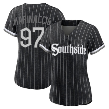 Replica Ron Marinaccio Women's Chicago White Sox Black 2021 City Connect Jersey