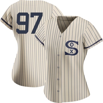 Replica Ron Marinaccio Women's Chicago White Sox Cream 2021 Field of Dreams Jersey