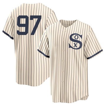 Replica Ron Marinaccio Youth Chicago White Sox Cream 2021 Field of Dreams Jersey