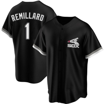 Replica Zach Remillard Youth Chicago White Sox Black Spring Training Jersey